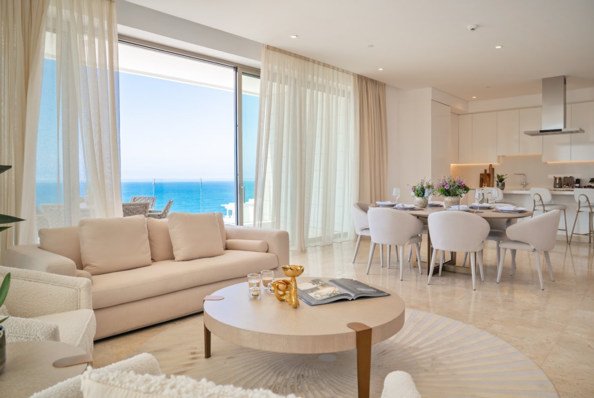Exceptional Three Bedroom Waterfront Apartments in Prime Paphos Location