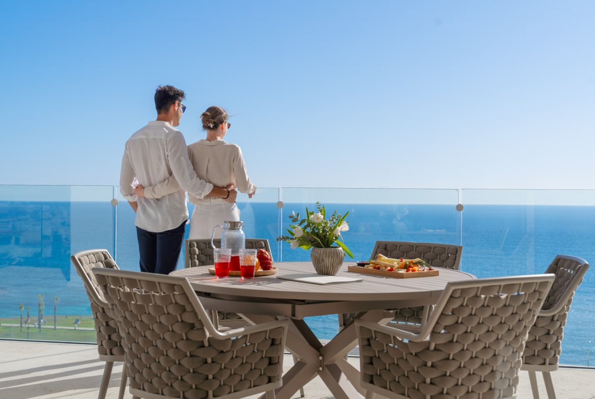 Exceptional Three Bedroom Waterfront Apartments in Prime Paphos Location