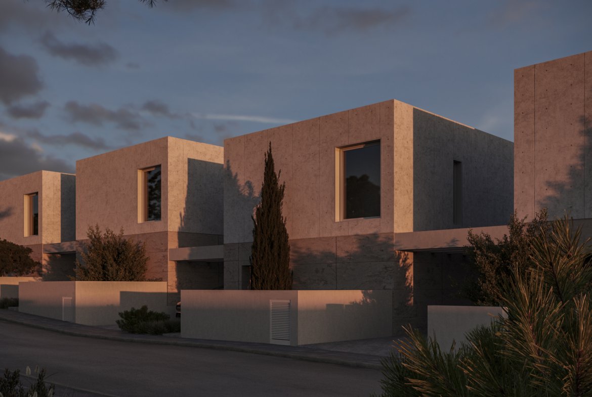Exclusive Two Bedroom Two Bathroom Beachfront Villas in Geroskipou, Paphos