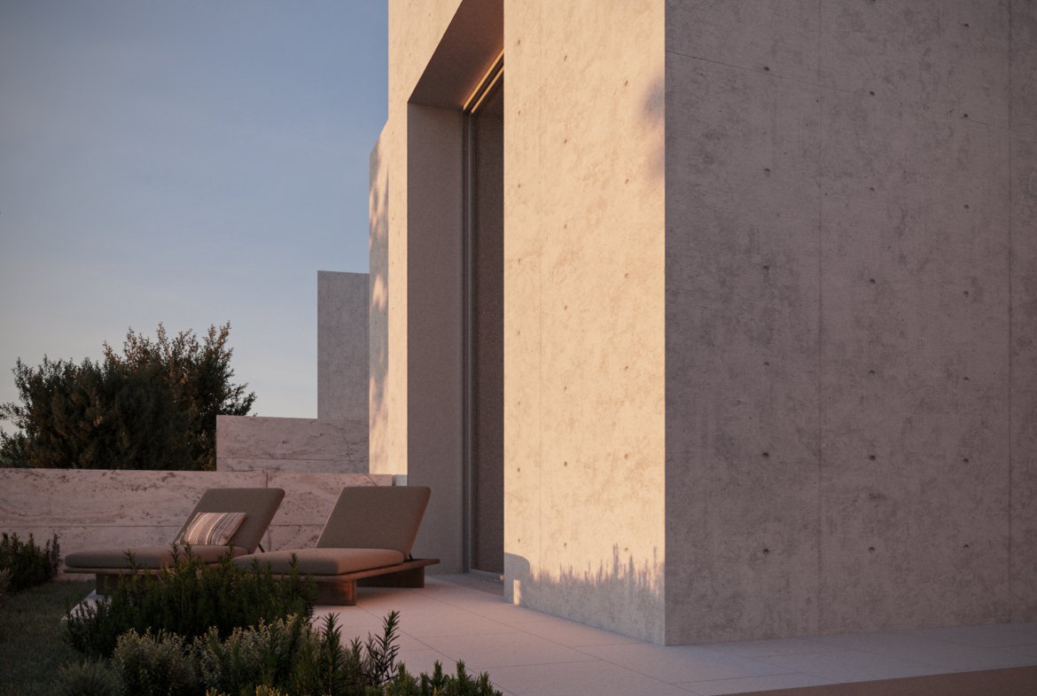 Exclusive Two Bedroom Two Bathroom Beachfront Villas in Geroskipou, Paphos