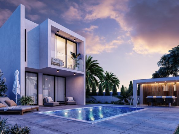Boutique Three Bedroom Villas in Chloraka
