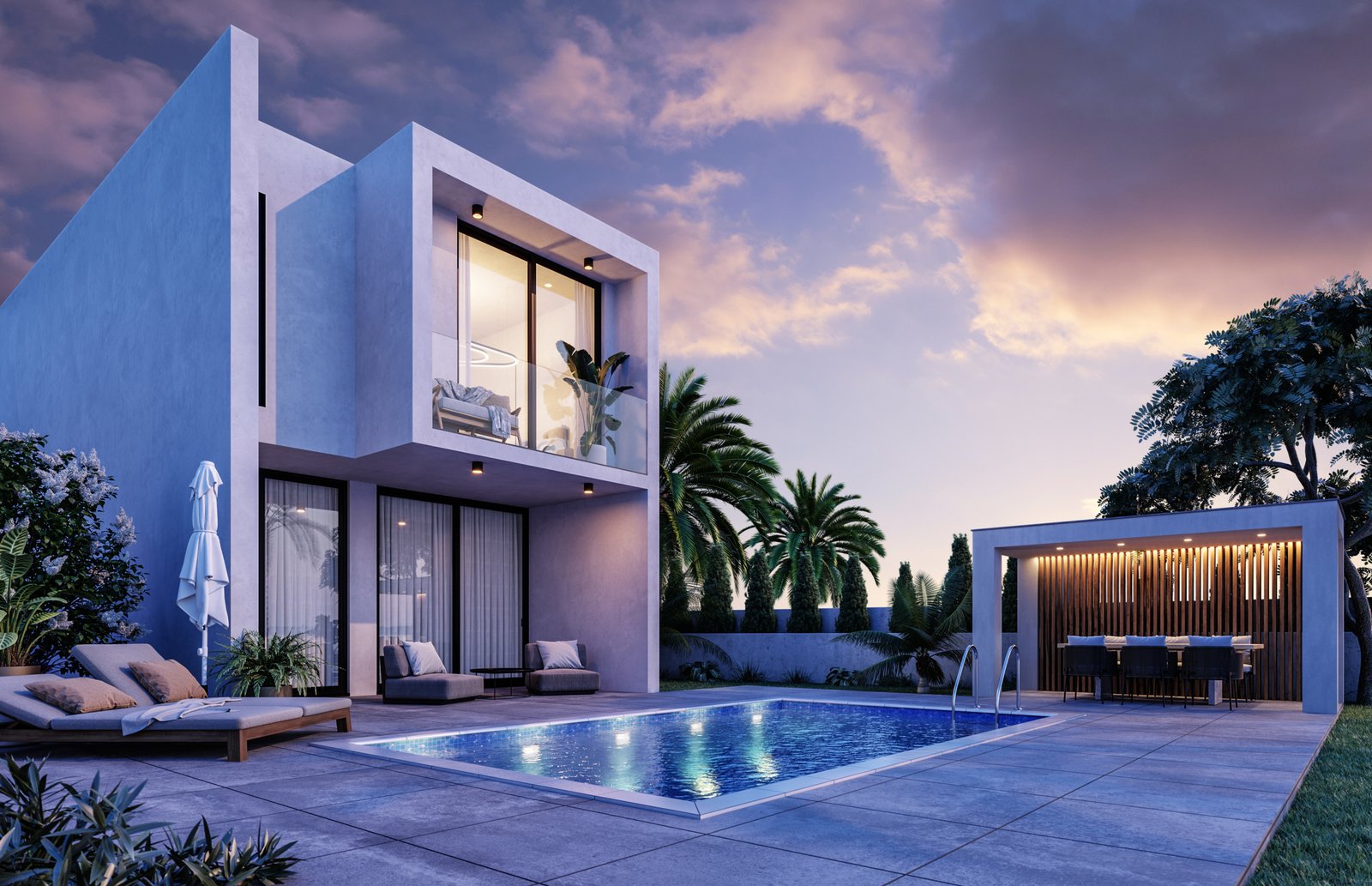 Boutique Three Bedroom Villas in Chloraka