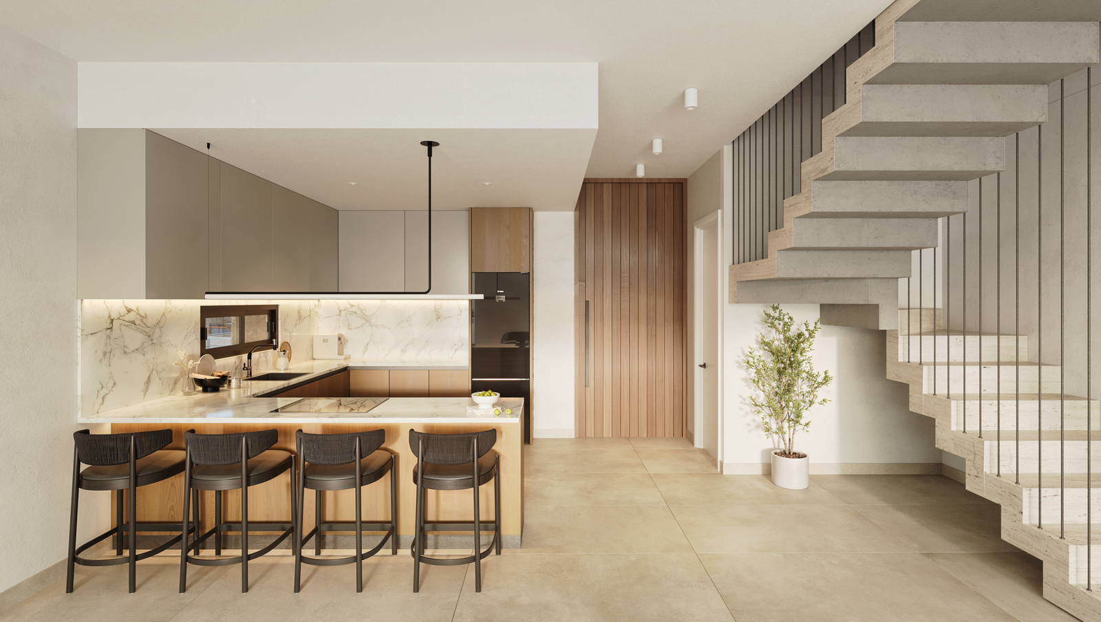 Modern Three-Bedroom Villa for Sale in Geroskipou
