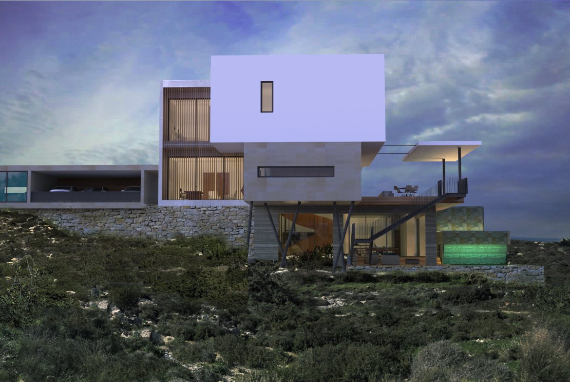 World-Class Modern Mansion with Private Guest Studio | Pegeia, Paphos