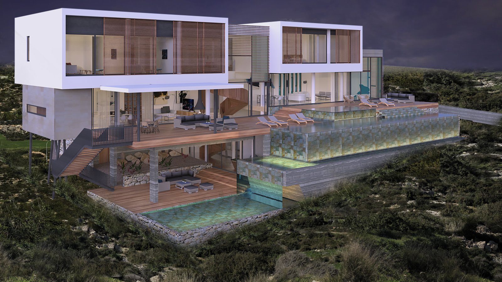 World-Class Modern Mansion with Private Guest Studio | Pegeia, Paphos
