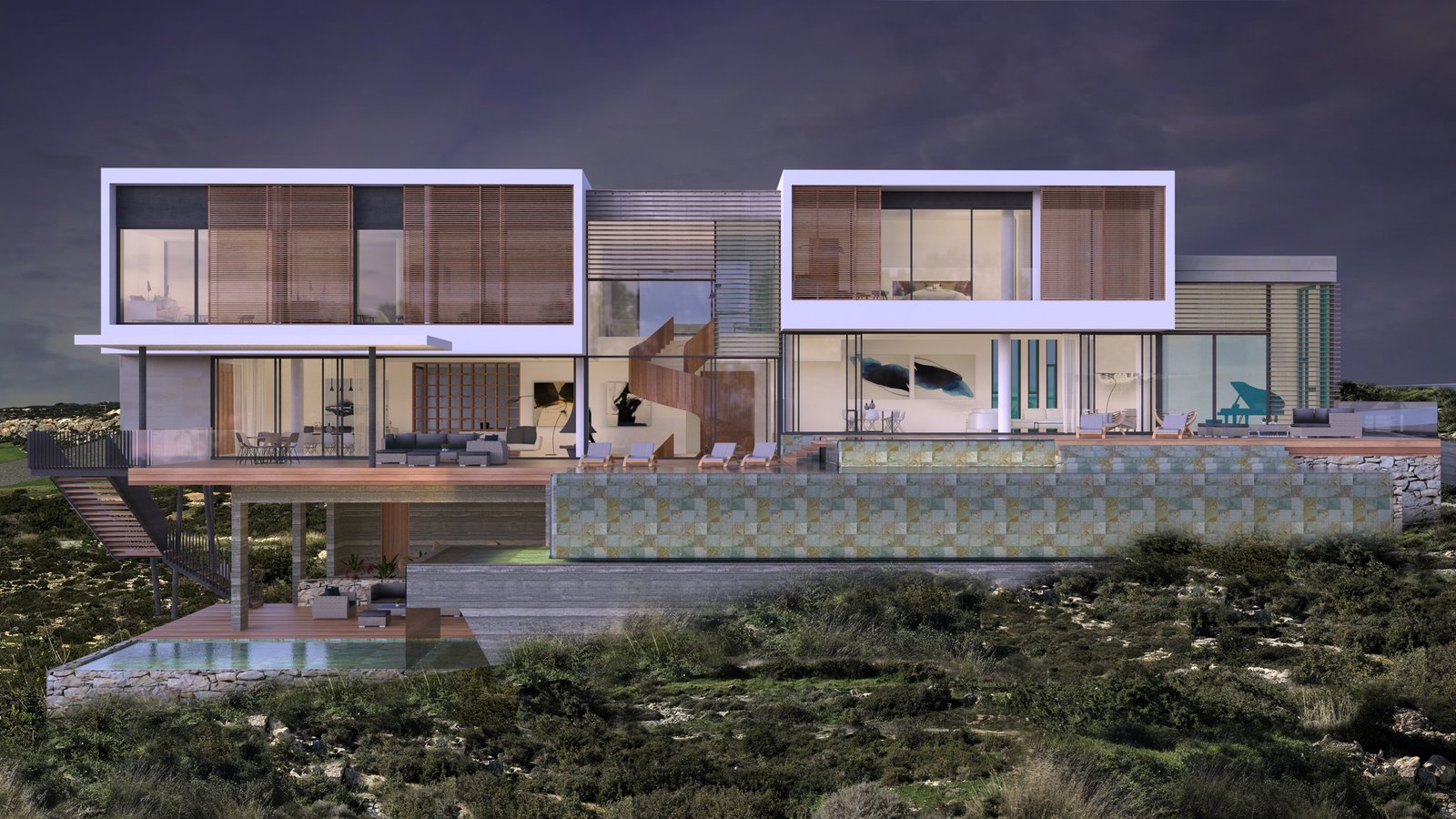 World-Class Modern Mansion with Private Guest Studio | Pegeia, Paphos