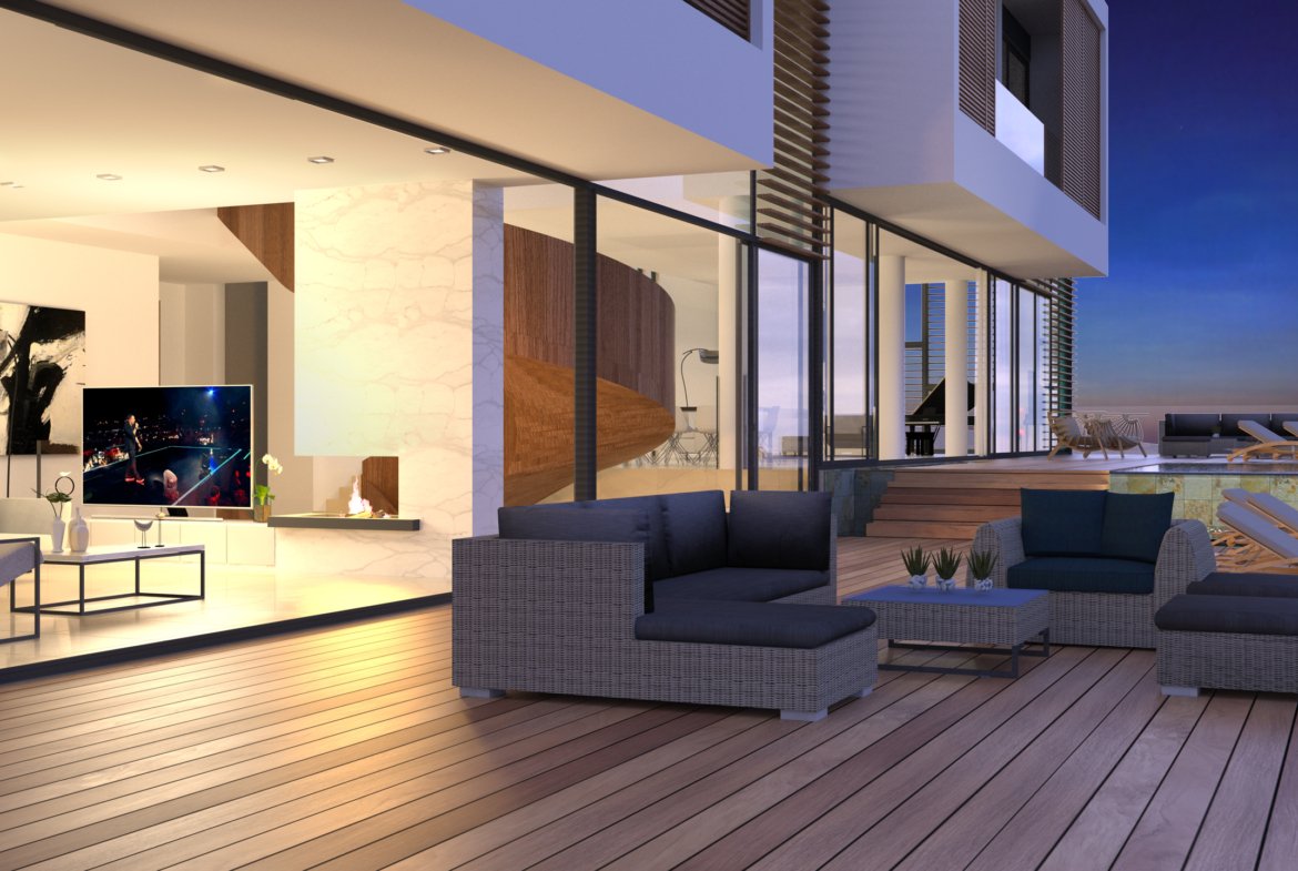 World-Class Modern Mansion with Private Guest Studio | Pegeia, Paphos