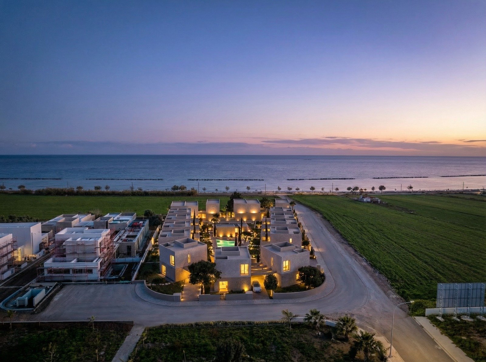 Exclusive Two Bedroom Two Bathroom Beachfront Villas in Geroskipou, Paphos