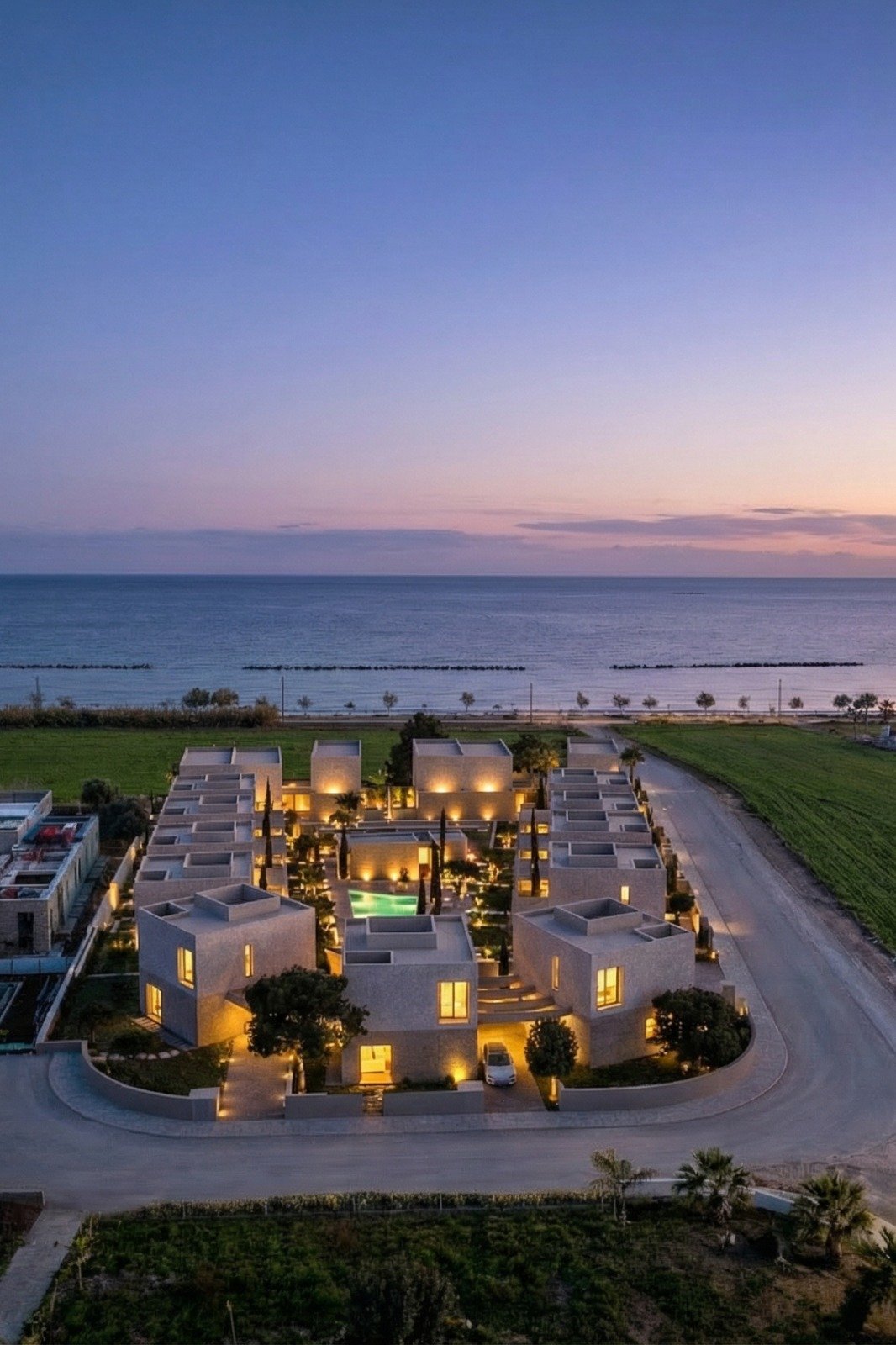 Exclusive Two Bedroom Two Bathroom Beachfront Villas in Geroskipou, Paphos