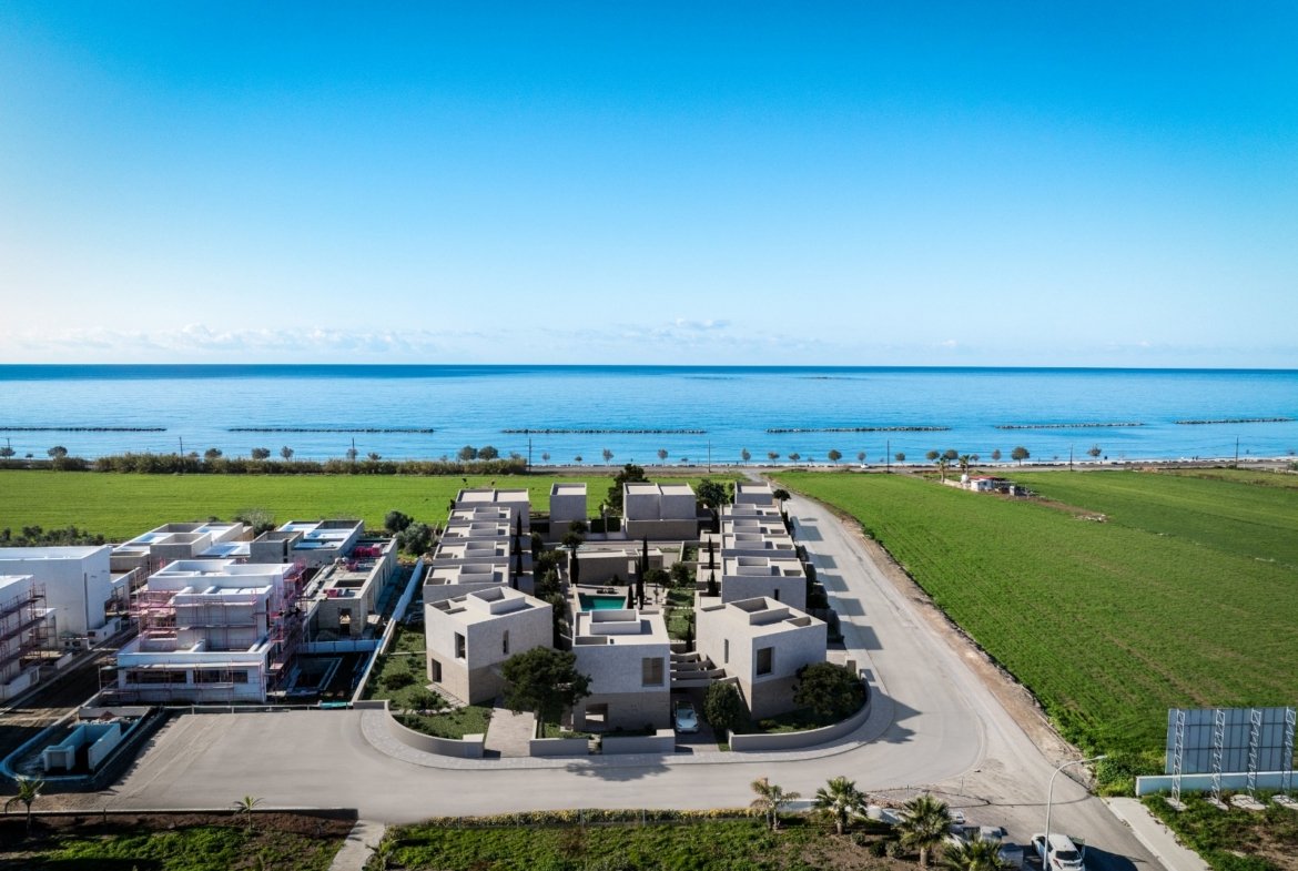 Exclusive Two Bedroom Two Bathroom Beachfront Villas in Geroskipou, Paphos