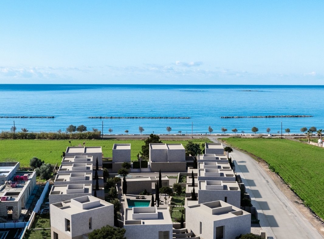 Exclusive Two Bedroom Two Bathroom Beachfront Villas in Geroskipou, Paphos
