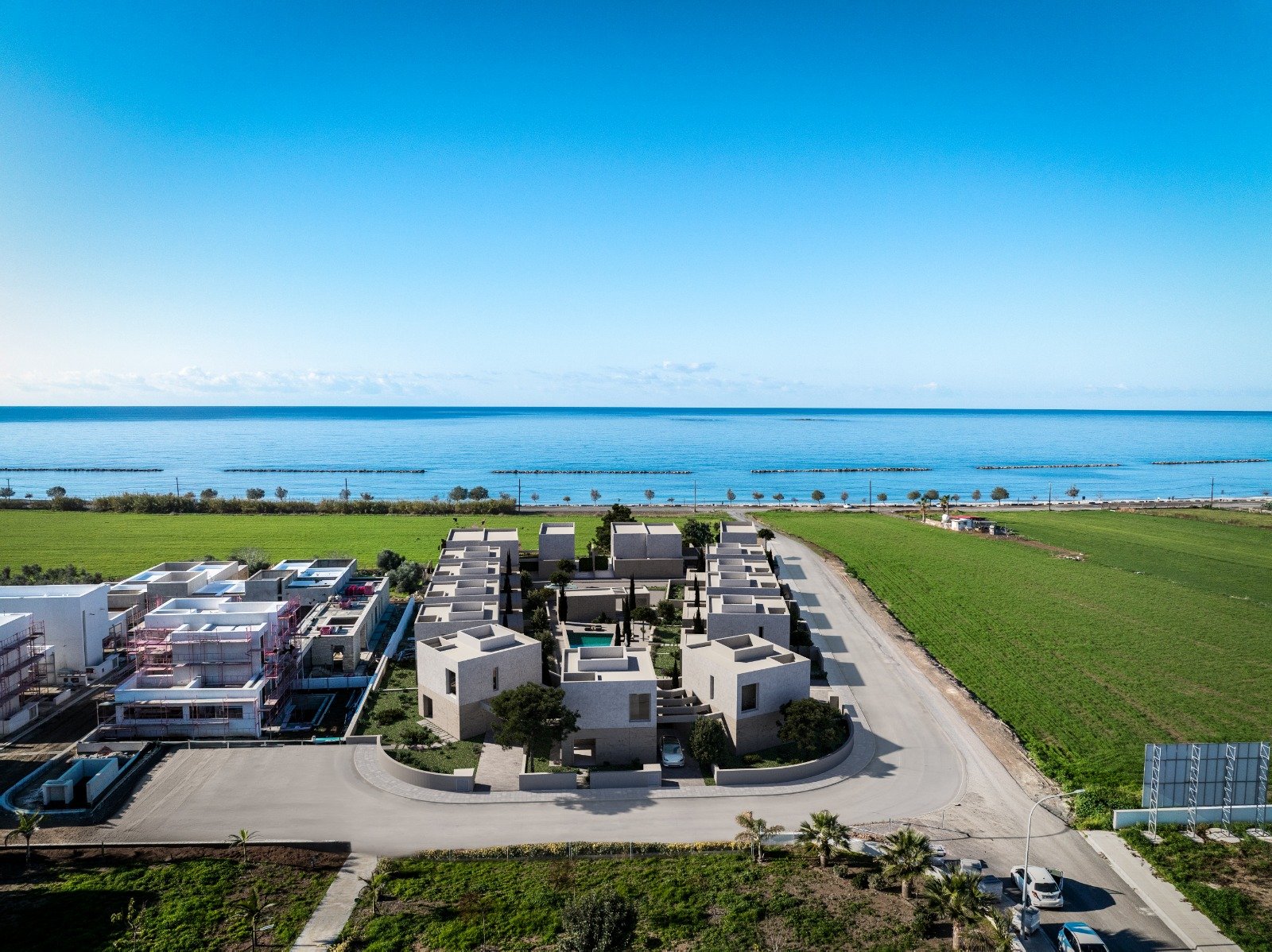 Exclusive Two Bedroom Two Bathroom Beachfront Villas in Geroskipou, Paphos