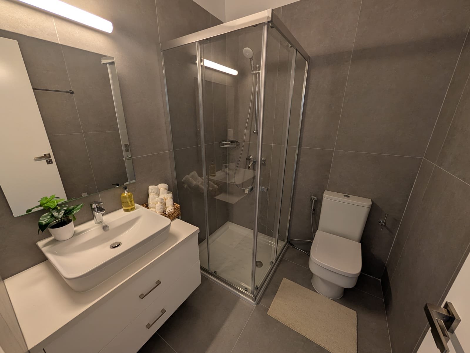 Unique 2 Bedroom 2 Bathroom Sea-View Apartment with Private Roof Terrace in Universal Area of Paphos
