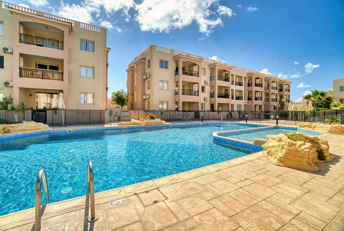 Fully Renovated Two Bedroom Two Bathroom Apartment with Private Roof Terrance on Tomb Of The Kings Area of Paphos