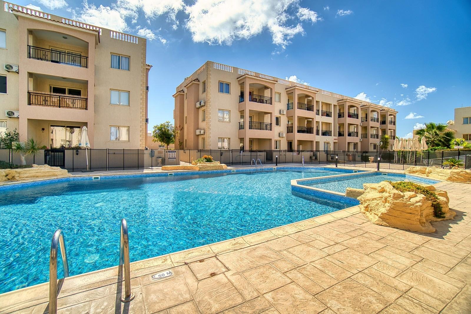 Fully Renovated Two Bedroom Two Bathroom Apartment with Private Roof Terrance on Tomb Of The Kings Area of Paphos