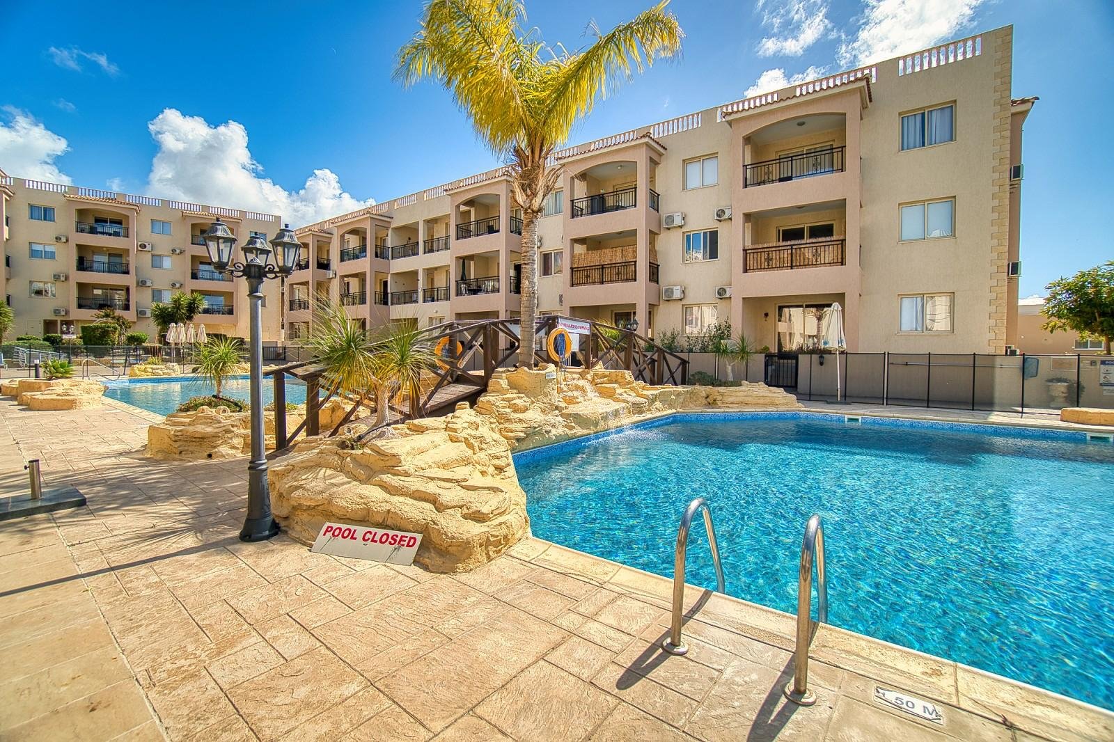Fully Renovated Two Bedroom Two Bathroom Apartment with Private Roof Terrance on Tomb Of The Kings Area of Paphos