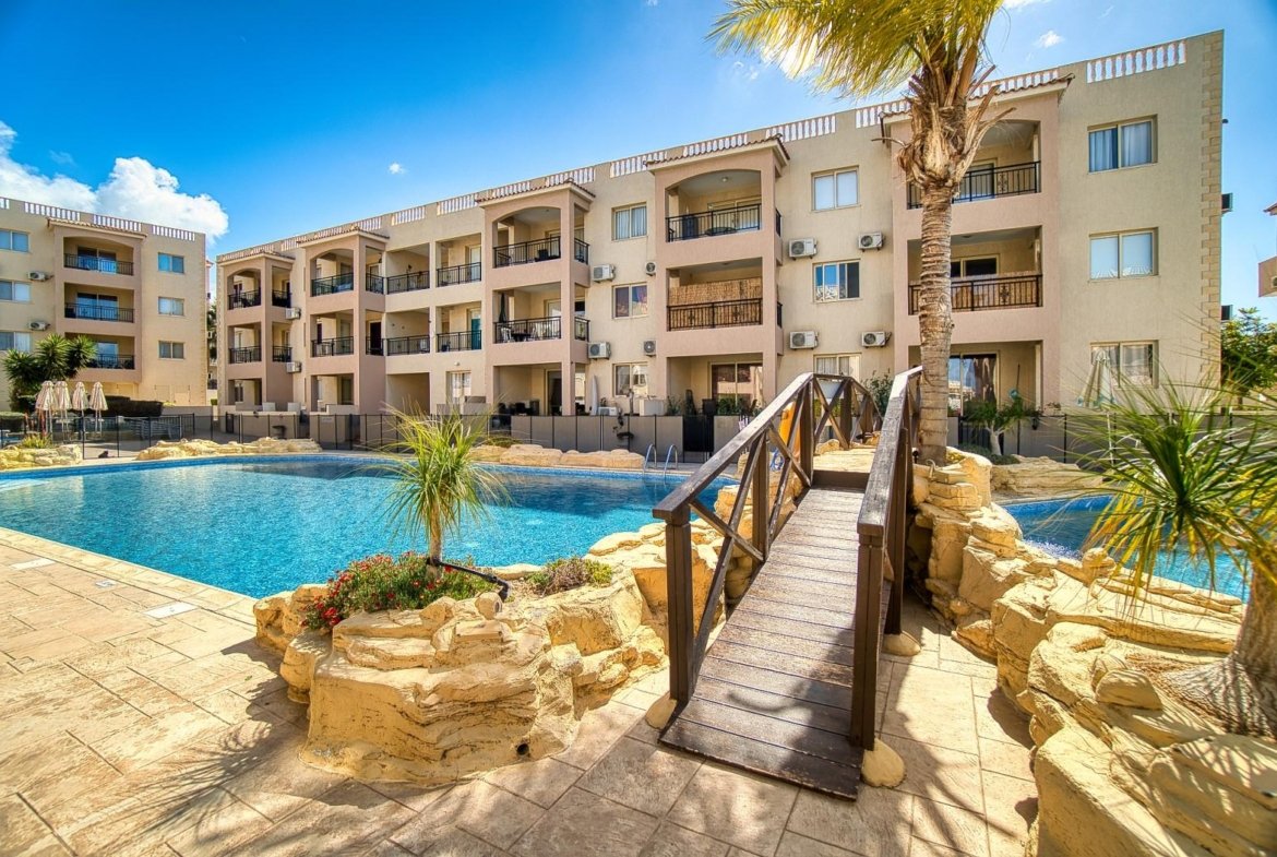 Fully Renovated Two Bedroom Two Bathroom Apartment with Private Roof Terrance on Tomb Of The Kings Area of Paphos