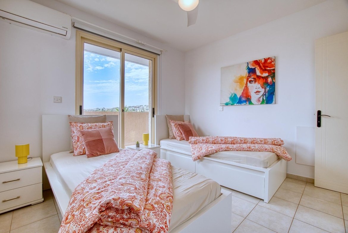Fully Renovated Two Bedroom Two Bathroom Apartment with Private Roof Terrance on Tomb Of The Kings Area of Paphos