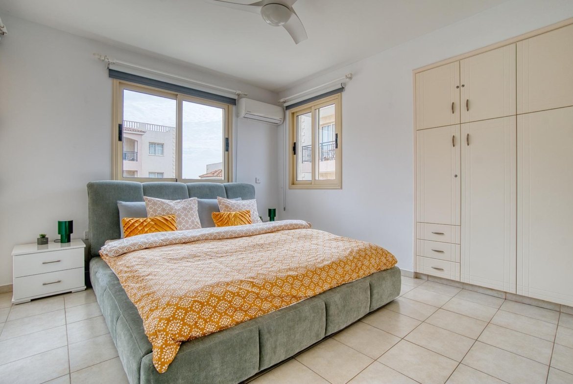 Fully Renovated Two Bedroom Two Bathroom Apartment with Private Roof Terrance on Tomb Of The Kings Area of Paphos