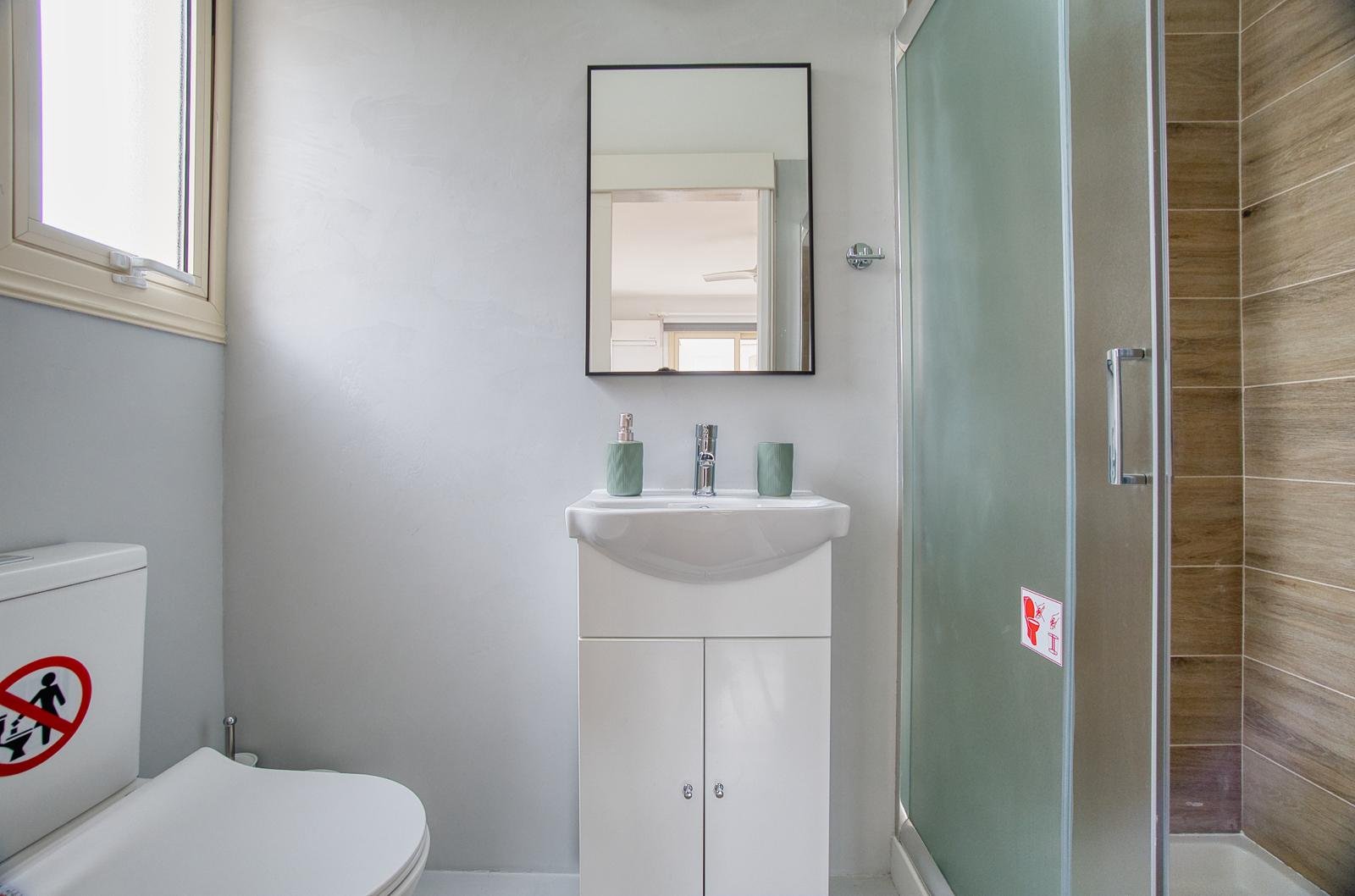Fully Renovated Two Bedroom Two Bathroom Apartment with Private Roof Terrance on Tomb Of The Kings Area of Paphos