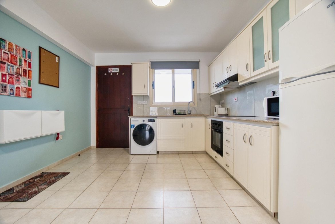 Fully Renovated Two Bedroom Two Bathroom Apartment with Private Roof Terrance on Tomb Of The Kings Area of Paphos
