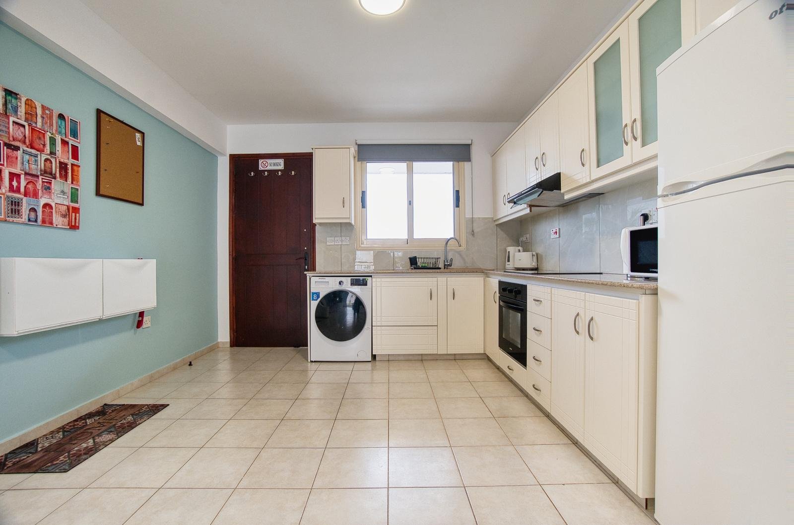 Fully Renovated Two Bedroom Two Bathroom Apartment with Private Roof Terrance on Tomb Of The Kings Area of Paphos
