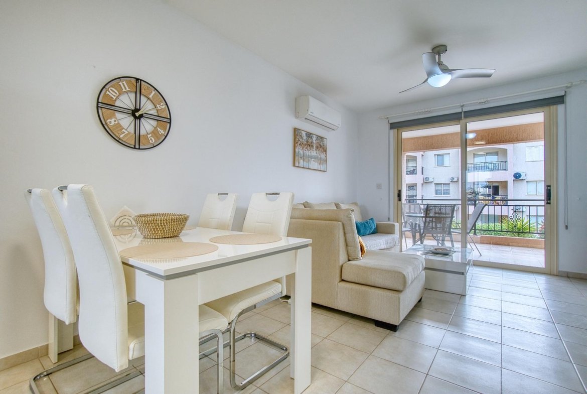 Fully Renovated Two Bedroom Two Bathroom Apartment with Private Roof Terrance on Tomb Of The Kings Area of Paphos