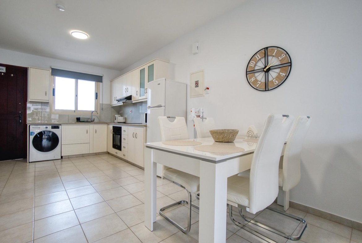 Fully Renovated Two Bedroom Two Bathroom Apartment with Private Roof Terrance on Tomb Of The Kings Area of Paphos