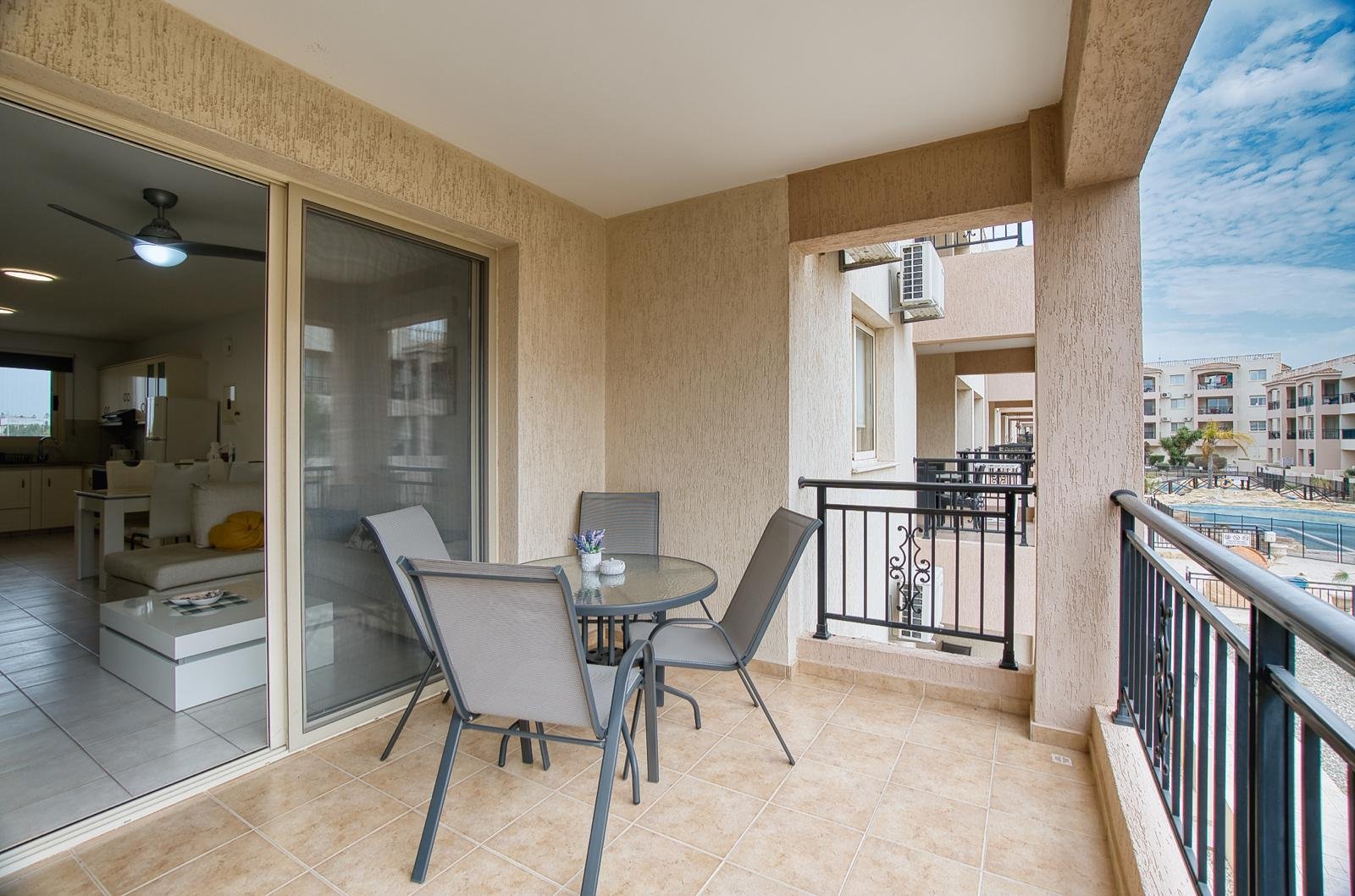 Fully Renovated Two Bedroom Two Bathroom Apartment with Private Roof Terrance on Tomb Of The Kings Area of Paphos
