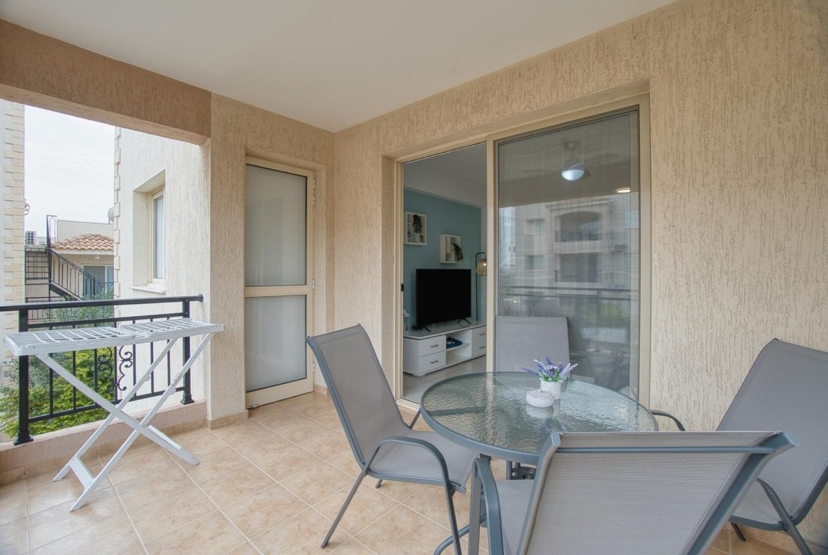 Fully Renovated Two Bedroom Two Bathroom Apartment with Private Roof Terrance on Tomb Of The Kings Area of Paphos