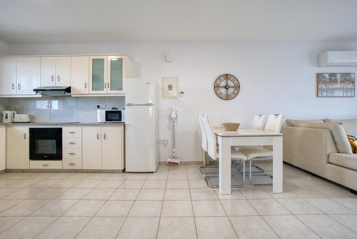 Fully Renovated Two Bedroom Two Bathroom Apartment with Private Roof Terrance on Tomb Of The Kings Area of Paphos