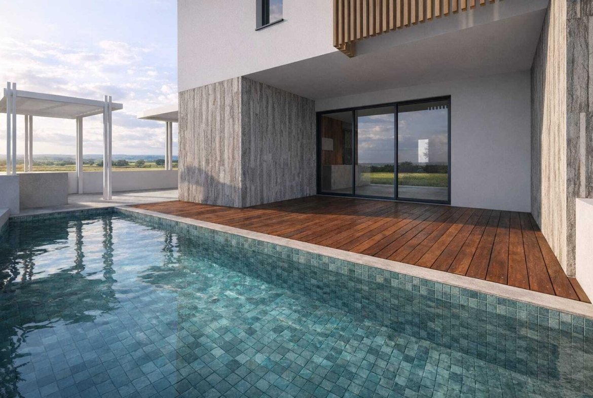 Contemporary Three-Bedroom Semi-Detached Villas in Timi Paphos