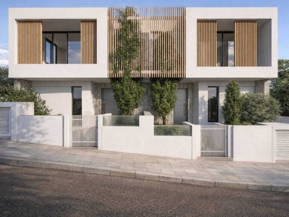 Contemporary Three-Bedroom Semi-Detached Villas in Timi Paphos