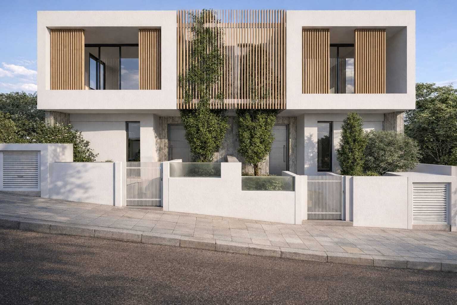 Contemporary Three-Bedroom Semi-Detached Villas in Timi Paphos