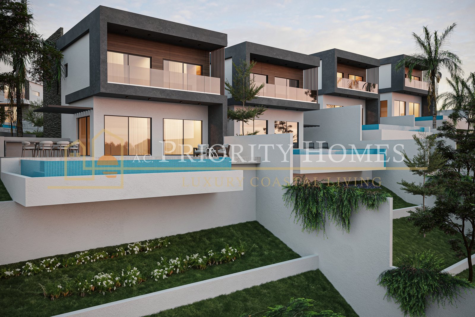 Luxury Three‑Bedroom Villa in Pegeia
