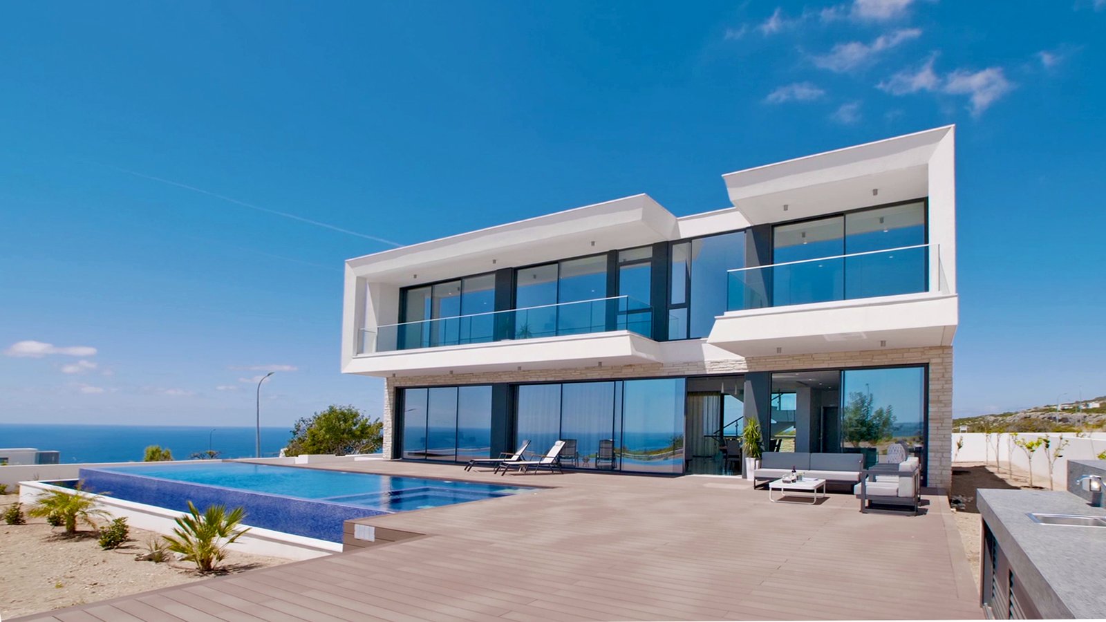 Luxury Boutique Four Bedroom Villas with Spectacular Sea Views in Pegeia
