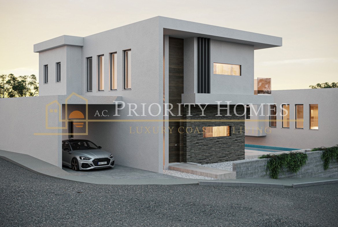 Luxury Three‑Bedroom Villa in Pegeia