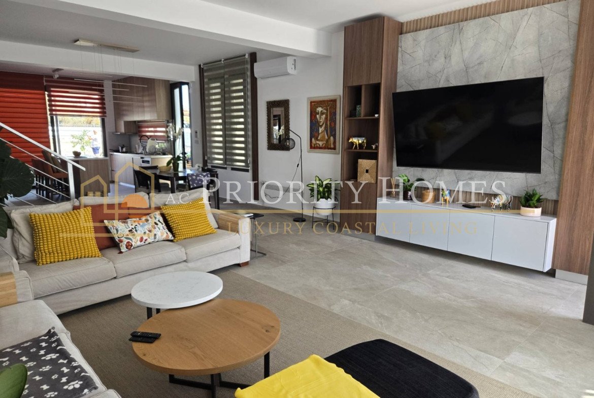 Contemporary Villa within a Prime Residential Location in Geroskipou