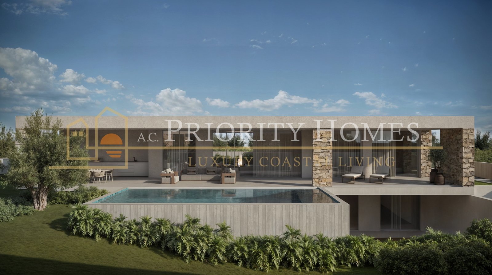 Luxury Four-Bedroom Four-Bathroom Villas in Sea Caves