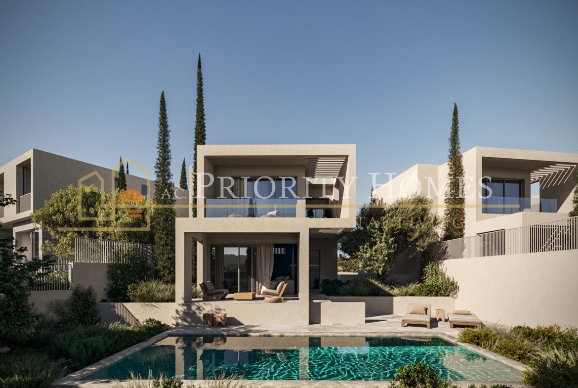 Luxury Three-Bedroom Villas on the Edge of Akamas National Park in Pegeia