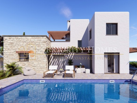 Luxury Four-Bedroom Villa with Sea Views in Argaka, Polis