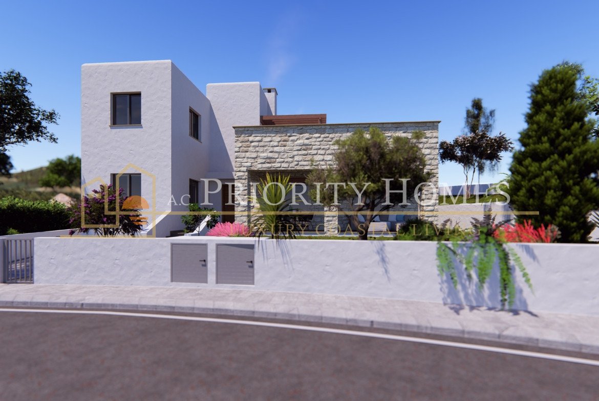 Luxury Four-Bedroom Villa with Sea Views in Argaka, Polis