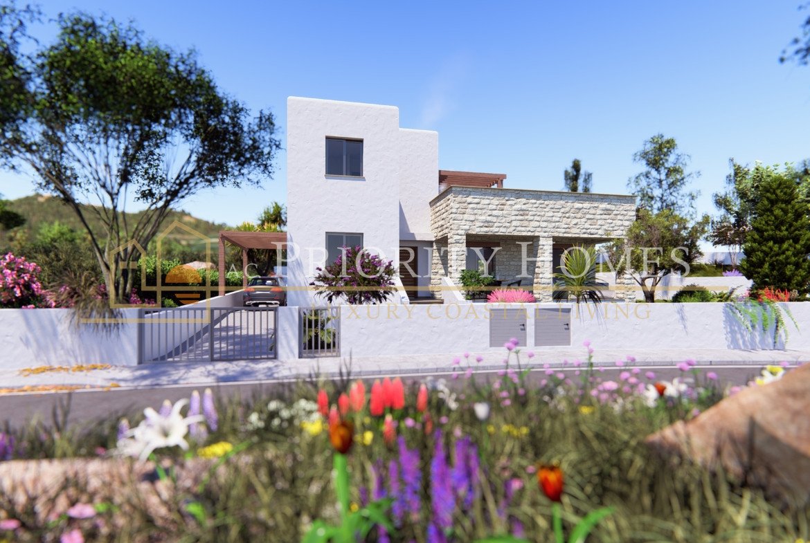 Luxury Four-Bedroom Villa with Sea Views in Argaka, Polis