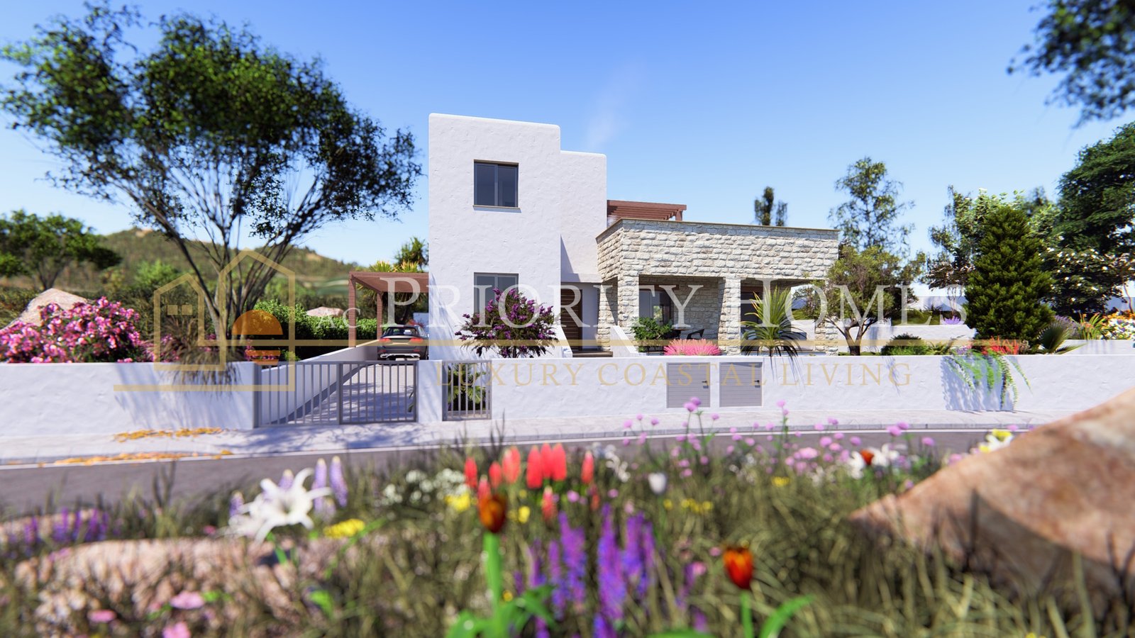 Luxury Four-Bedroom Villa with Sea Views in Argaka, Polis