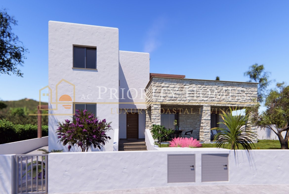 Luxury Four-Bedroom Villa with Sea Views in Argaka, Polis