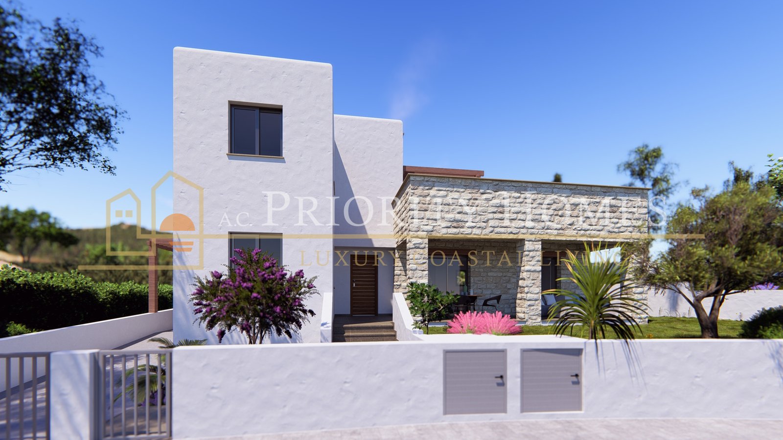 Luxury Four-Bedroom Villa with Sea Views in Argaka, Polis