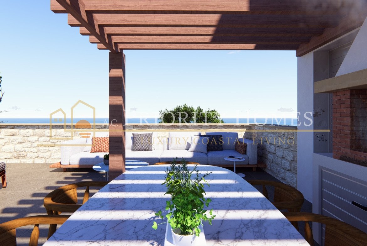 Luxury Four-Bedroom Villa with Sea Views in Argaka, Polis