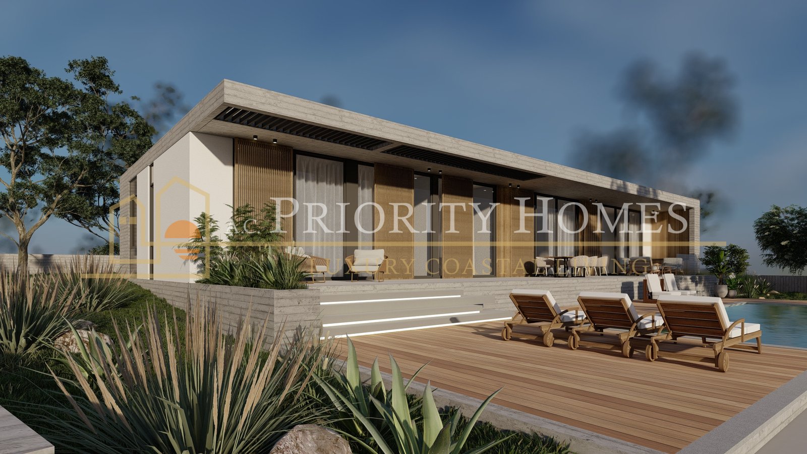 Luxury Three-Bedroom Villa with Sea Views in Tala