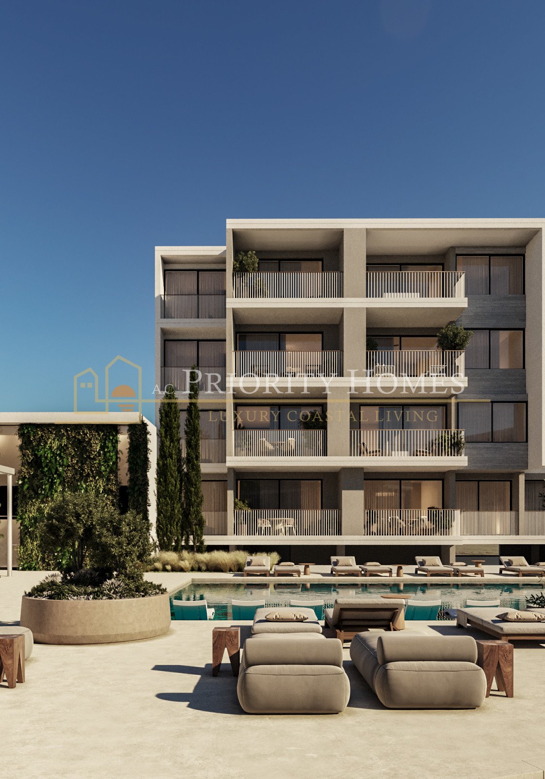Luxury Two-Bedroom Apartments in the Heart of Paphos
