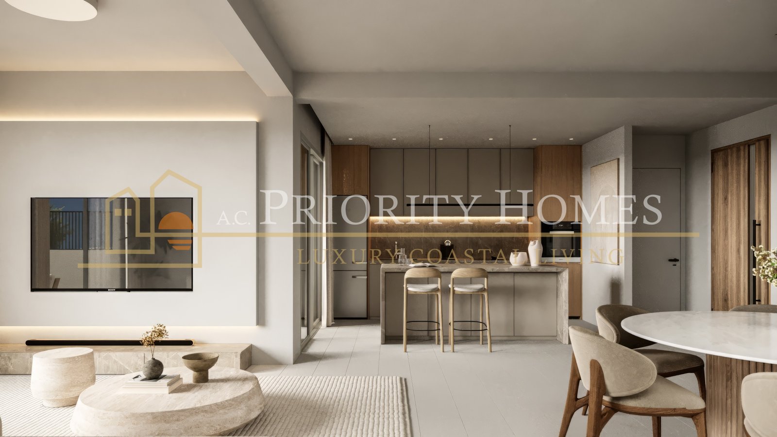 03. Kitchen View_TC Luxury Two-Bedroom Villas on the Edge of Akamas National Park in Pegeia